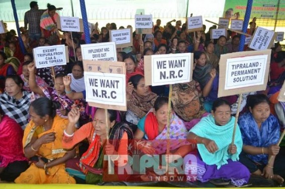 Ruling BJP ally among Tripura parties resume anti-CAA stir